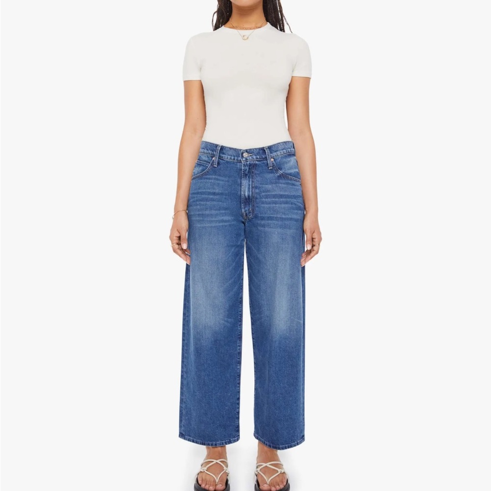 NWT Lil MOTHER delinquent nerdy wide leg Jean